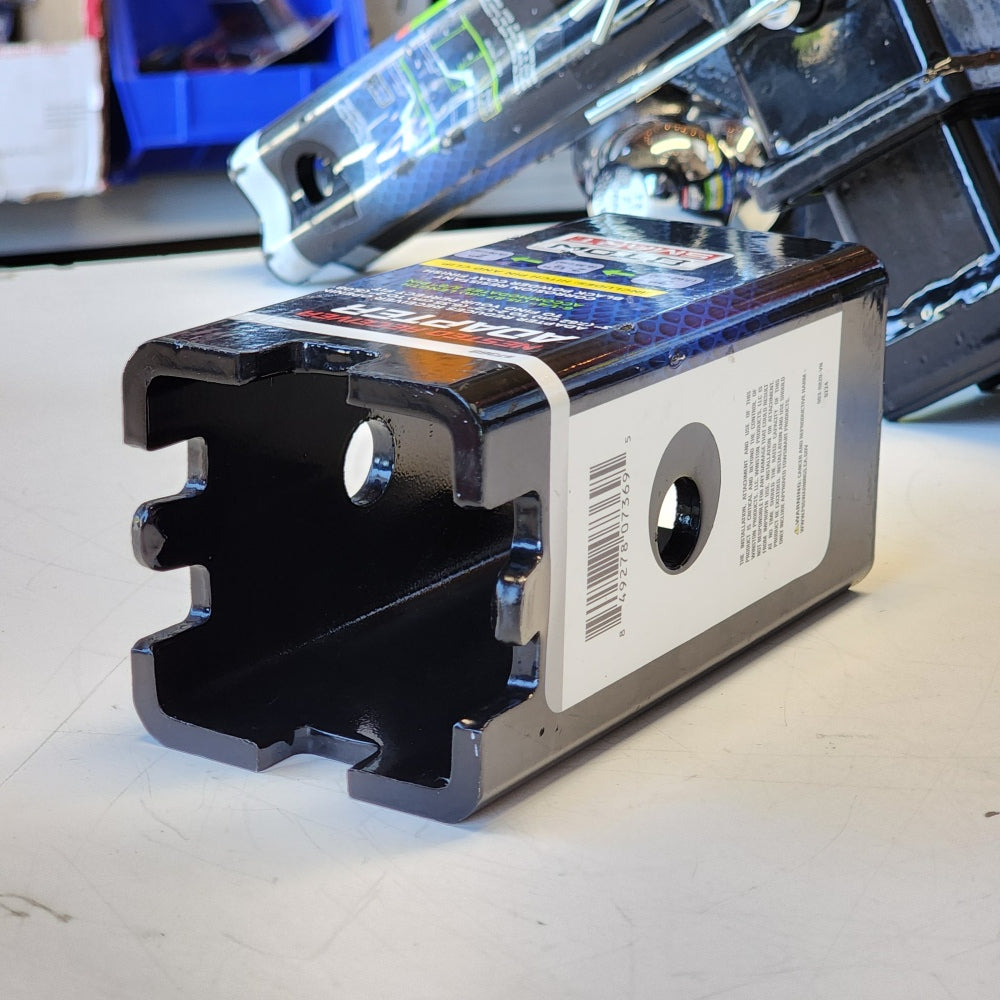 Class 3/4 to Class V receiver Adapter, Fits Up to 3 in Class 3/4 to Class V receiver Adapter, Fits Up to 3 in